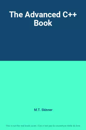 Couverture du produit · The Advanced C++ Book