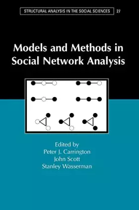 Couverture du produit · Models and Methods in Social Network Analysis
