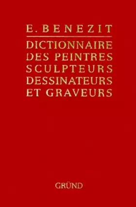 Couverture du produit · Bénézit, dictionnaire des peintres, sculpteurs, dessinateurs et graveurs, tome 7