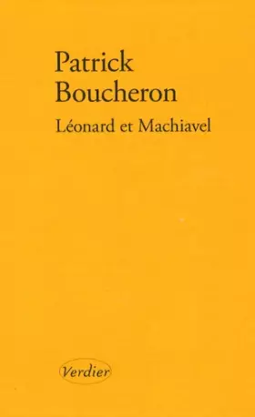 Couverture du produit · Léonard et Machiavel