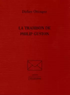 Couverture du produit · Trahison de Philip Guston