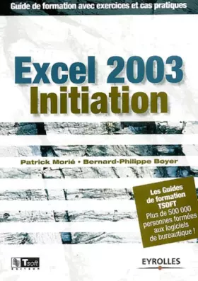 Couverture du produit · Excel 2003 initiation