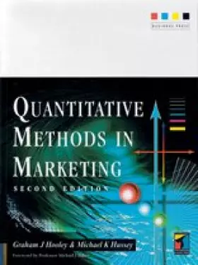 Couverture du produit · Quantitative Methods in Marketing
