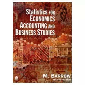 Couverture du produit · Statistics for Economics, Accountancy and Business Studies