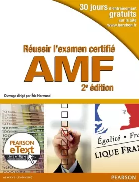 Couverture du produit · Réussir l'Examen Certifié AMF 2e Ed. + eText