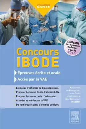 Couverture du produit · Concours IBODE: Épreuves écrite et orale et accès par la VAE