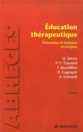 Couverture du produit · Education thérapeutique - Prévention et maladies chroniques
