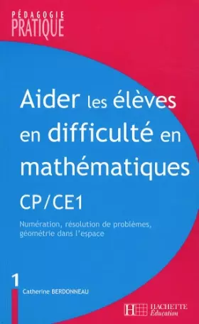 Couverture du produit · Aider les élèves en difficulté Maths CP/CE1
