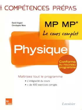 Couverture du produit · Physique 2e année MP MP*