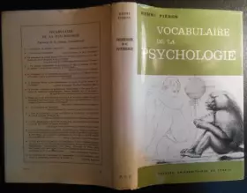 Couverture du produit · vocabulaire de la psychologie