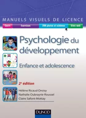 Couverture du produit · Manuel visuel de psychologie du développement - 2ed. - Enfance et adolescence
