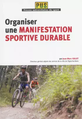 Couverture du produit · Organiser une manifestation sportive durable