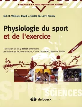 Couverture du produit · Physiologie du sport et de l'exercice