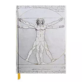 Couverture du produit · Vitruvian Man Blank Sketch Book