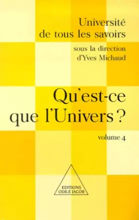 Couverture du produit · Qu'est-ce que l'univers ? volume 4