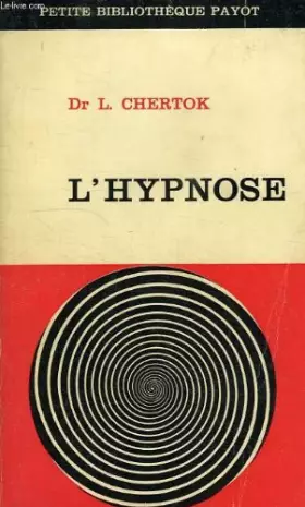Couverture du produit · L'hypnose