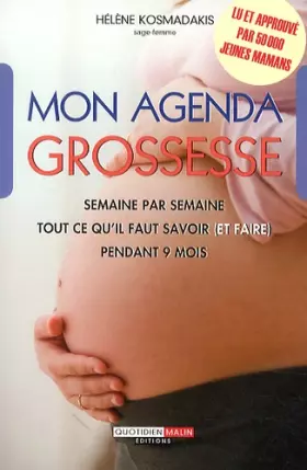 Couverture du produit · Mon agenda grossesse