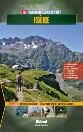 Couverture du produit · Isère: Chambaran, Oisans, Belledonne, Trièves, Vercors, Valbonnais, Chartreuse