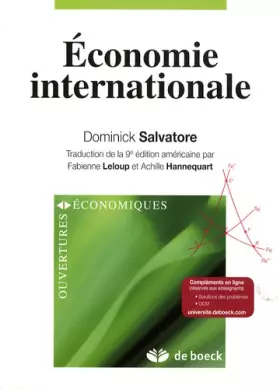 Couverture du produit · Economie internationale