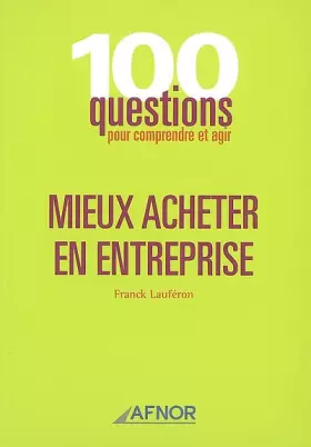 Couverture du produit · Mieux acheter en entreprise