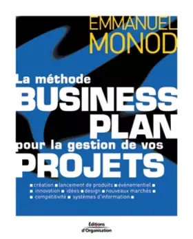Couverture du produit · La Méthode business plan pour la gestion de vos projets