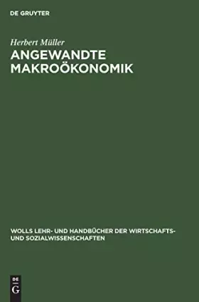 Couverture du produit · Angewandte Makroökonomik