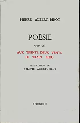 Couverture du produit · Poésie, 1945 1953