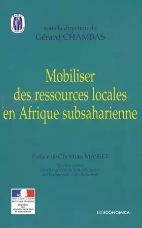 Couverture du produit · Mobiliser des ressources locales en Afrique subsaharienne