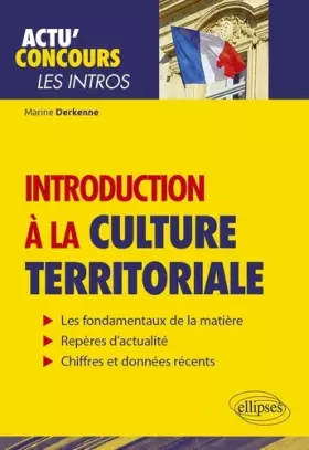 Couverture du produit · Introduction à la culture territoriale - Connaissances essentielles et problématiques actuelles
