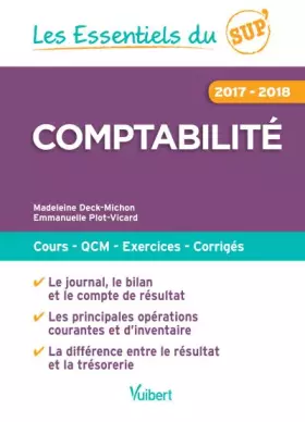 Couverture du produit · Les essentiels du sup comptabilité 2017 2018 2e edt