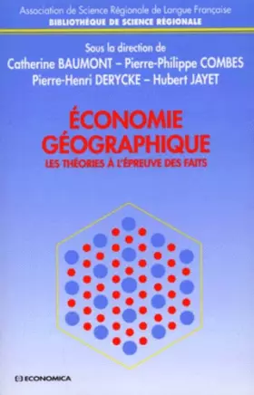 Couverture du produit · Economie géographique