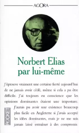 Couverture du produit · Norbert Elias par lui-même