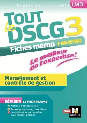Couverture du produit · Tout le DSCG 3 - Management et contrôle de gestion