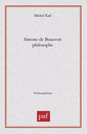Couverture du produit · Simone de Beauvoir philosophe