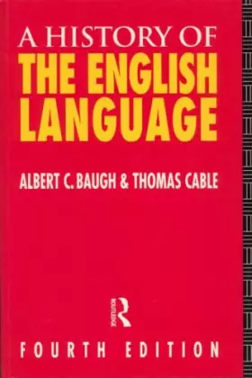 Couverture du produit · A History of the English Language