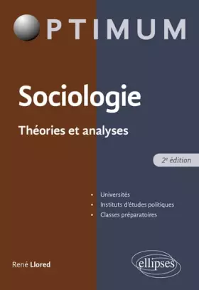 Couverture du produit · Sociologie. Théorie et analyse - 2e édition