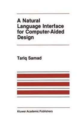Couverture du produit · A Natural Language Interface for Computer-Aided Design