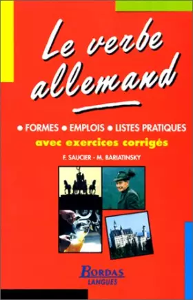 Couverture du produit · LE VERBE ALLEMAND NP (Ancienne Edition)