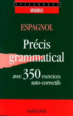 Couverture du produit · Espagnol: 350 exercices, avec précis grammatical et corrigés