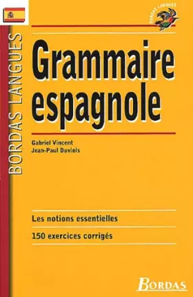 Couverture du produit · Bordas langues : Grammaire espagnole