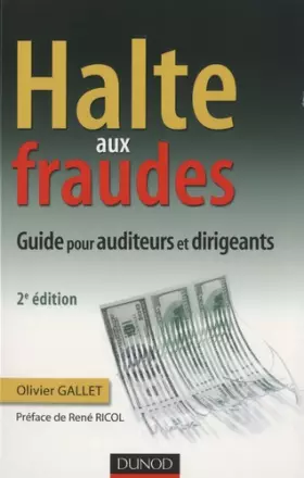 Couverture du produit · Halte aux fraudes - 2e édition: Guide pour auditeurs et dirigeants