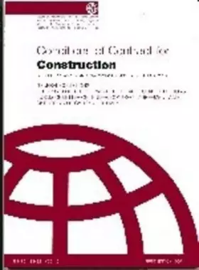 Couverture du produit · FIDIC Conditions of Contract for Construction Red Book