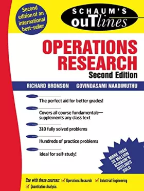 Couverture du produit · Schaum's Outline of Theory and Problems of Operations Research