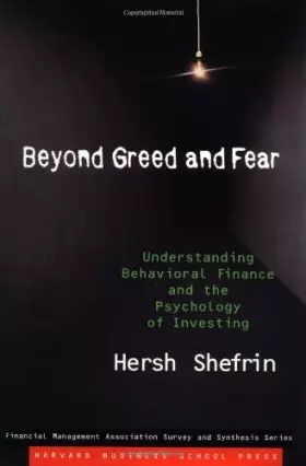 Couverture du produit · Beyond Greed and Fear: Understanding Behavioural Finance and the Psychology of Investing