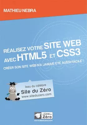 Couverture du produit · Réalisez votre site web avec HTML5 et CSS3