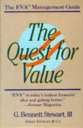 Couverture du produit · The Quest for Value: A Guide for Senior Managers
