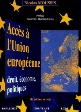 Couverture du produit · Accès à l'Union européenne 2005: Droit, économie, politiques