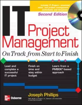 Couverture du produit · It Project Management: On Track from Start to Finish