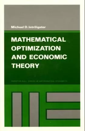 Couverture du produit · Mathematical Optimization and Economic Theory