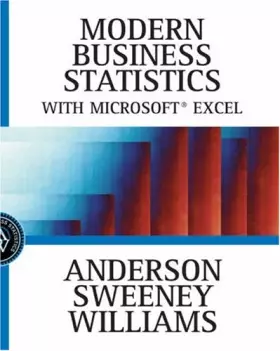 Couverture du produit · Modern Business Statistics With Microsoft Excel